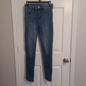 American Eagle High Rise Jeggings Sz 4